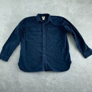 L.L.Bean Mens Traditional Fit Long Sleeve Button-Up Shirt 5372